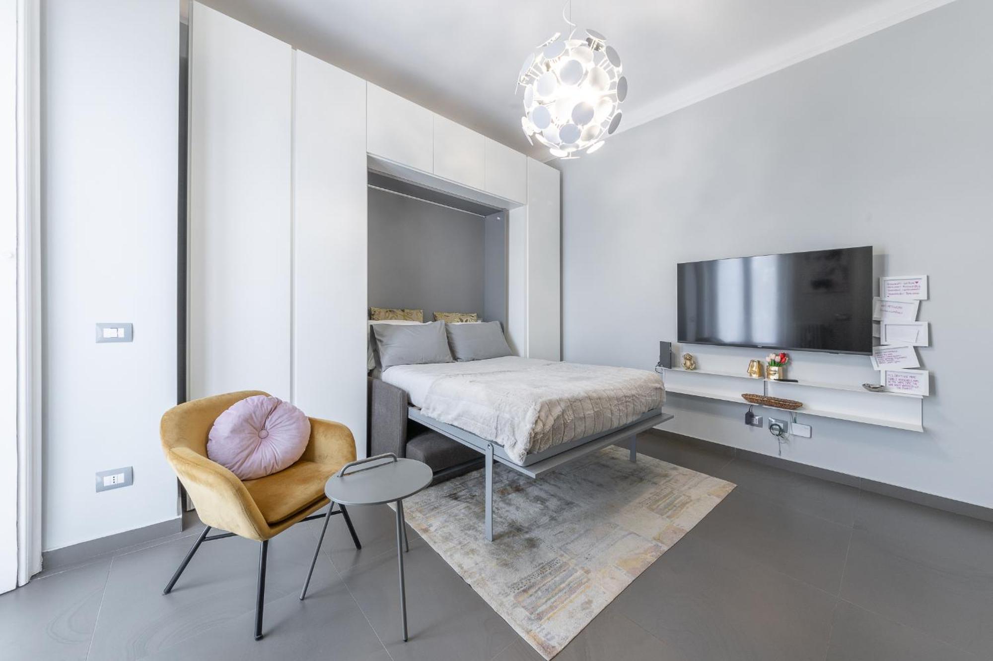 Apartamento Monolocale Vicino Metro E Aeroporto Linate Milán